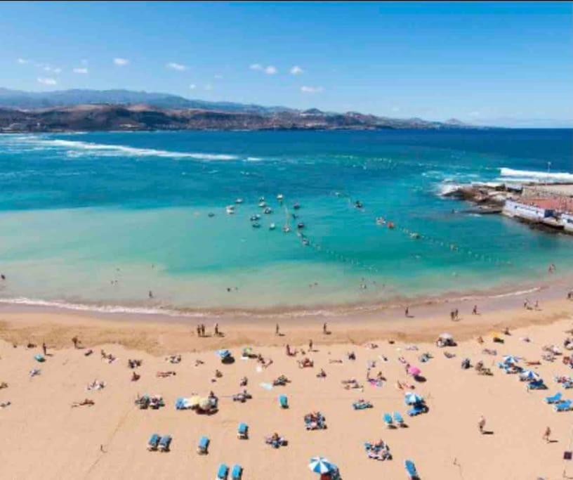 2 Bedrooms Flat 50 Mts Away From Las Canteras Beach Las Palmas Exterior photo
